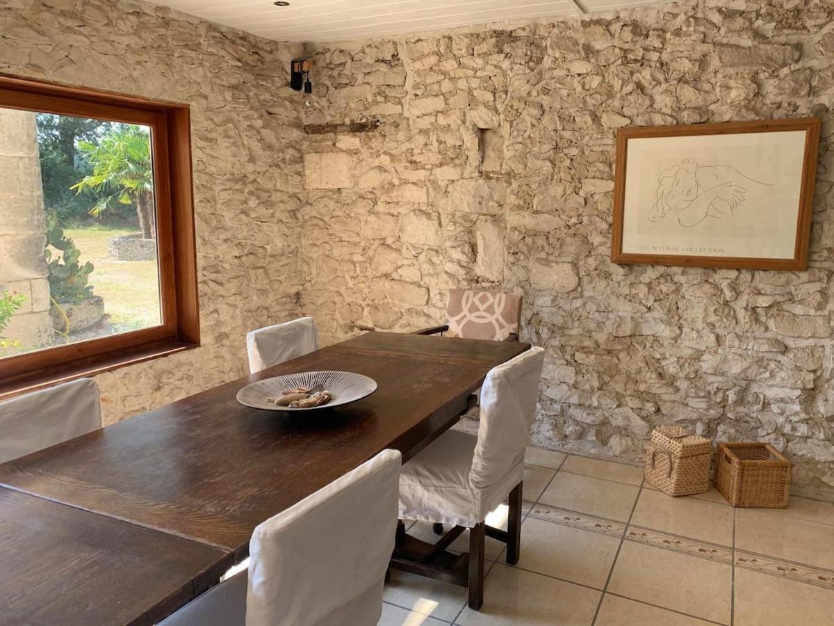Country Villa For 19 Pool Cinema Football Pitch Verteillac Экстерьер фото