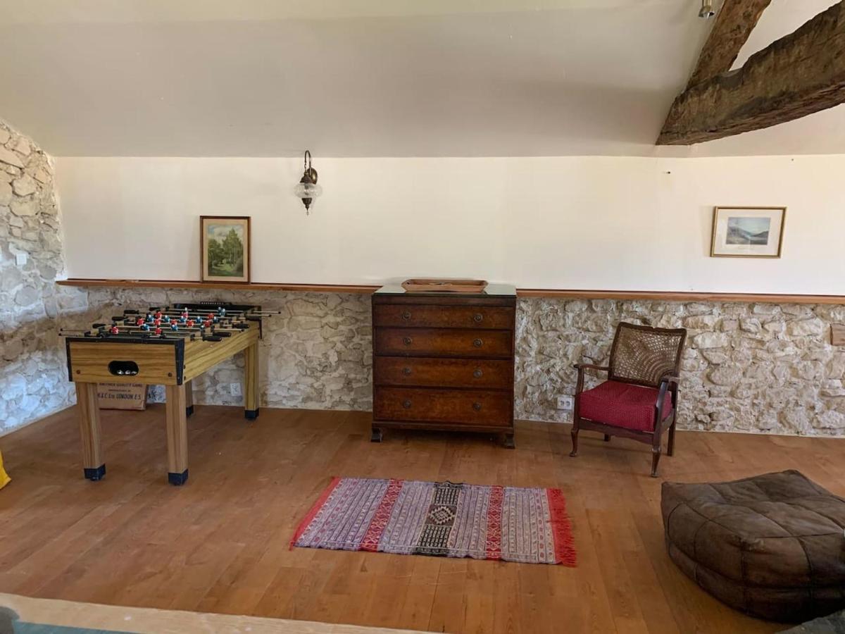 Country Villa For 19 Pool Cinema Football Pitch Verteillac Экстерьер фото